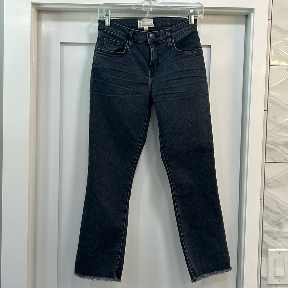 Pre-Loved Current Elliott The Kick Jeans - Sz. 25 / Black